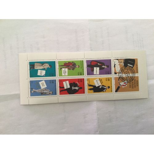 Carnet 6 Timbres 1996. Héros Français Du Roman Policier. Y&t 3031.