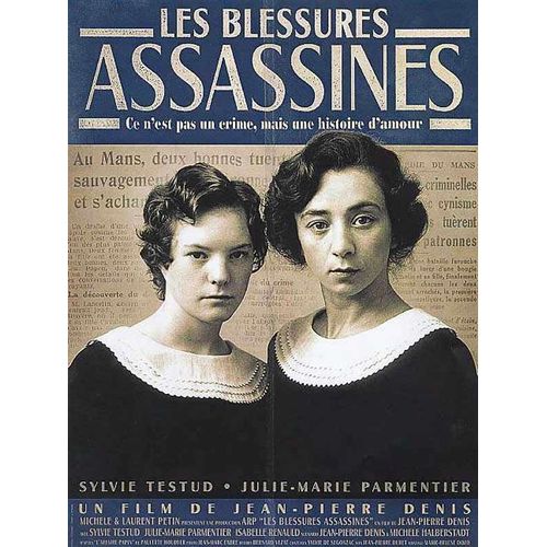 Affiche Officielle Pliée 120x160 Cm Du Film "Les Blessures Assassines" - Jean-Pierre Denis, 2000 - Avec Sylvie Testud, Julie-Marie Parmentier, Isabelle Renauld, François Levantal, Dominique Labourier