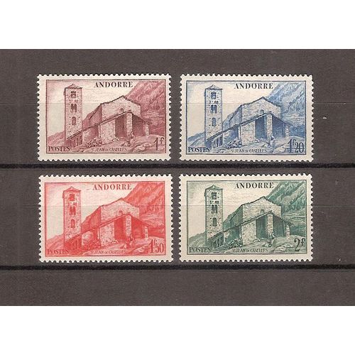 Andorre - Yt 100 A 103 - Timbres Neufs