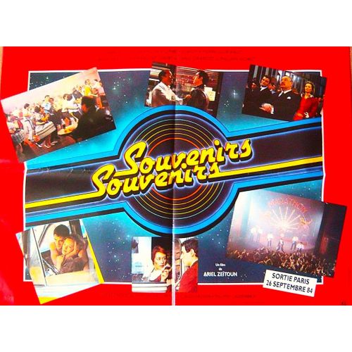 *** Souvenirs Souvenirs De Ariel Zeitoun - 1984 - Gabrielle Lazure - Christophe Mallavoy - Claude Brasseur - Annie Girardot - Marlene Jobert - 60 X 80 (Horizontal) - Très Bon Etat ***