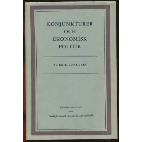 Konjunkturer Och Ekonomisk Politik