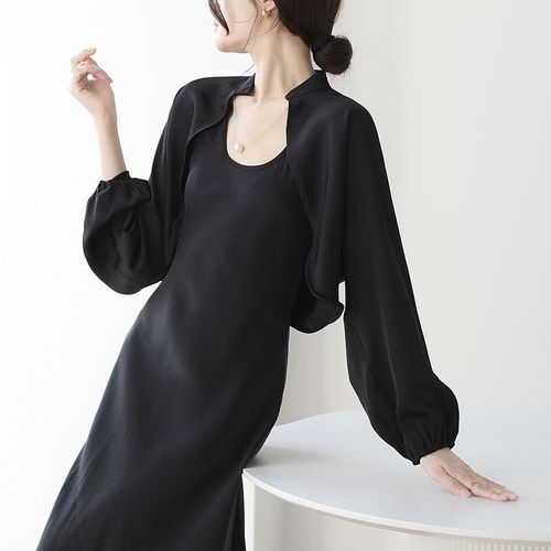 Manteau À Manches Longues Pour Femmes,Veste De Mariage,Robe De Soirée,Cape Élégante,Haut Formel,Vêtements De Couverture