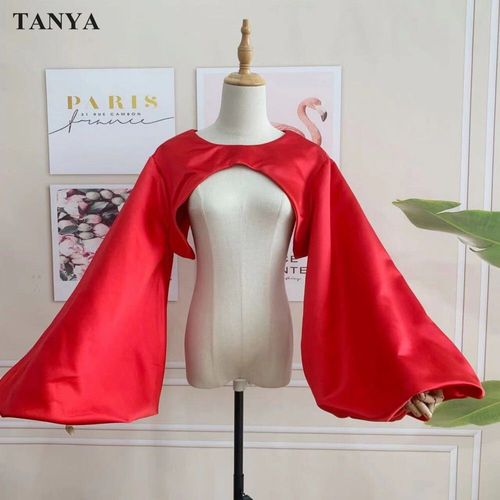 Veste À Manches Bouffantes Pour Patients,Châle À La Mode,Everak Court Bembed O,Accessoire Assressenti