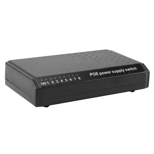 8 ports 6+2 Alimentation de l¿injecteur sur Ethernet RJ45 sans adaptateur secteur Système de réseau familial 10/100m F