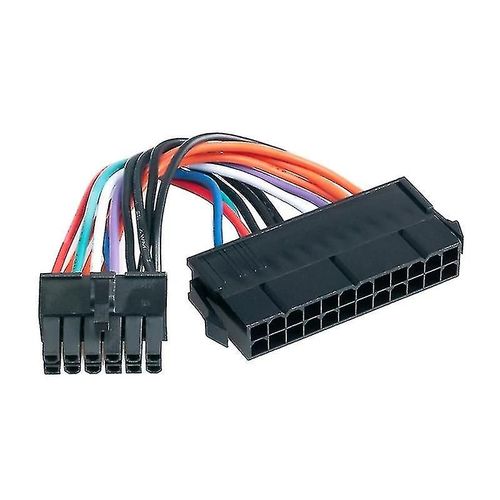 18awg 24pin à 12pin Atx Câble adaptateur d¿alimentation pour Acer Ibm 10cm Durable