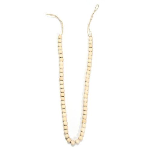Perles De Prière Avec Glands Décor Rustique En Bois