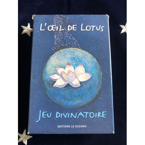 L'oracle œil de lotus livre et jeu original Colette et Gérard