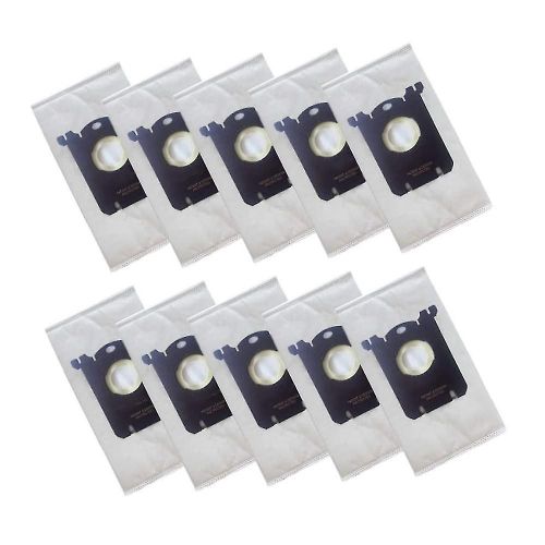 10 Pack Sac sous vide de remplacement Sac à poussière Compatible avec S Bag Classic El200f El8500 Vacuu
