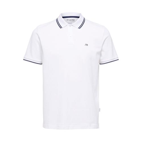 Selected Dante Sport Polo Blanc