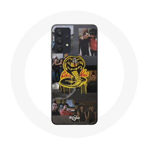 Coque Samsung Galaxy A32 4g Cobra Kai Logo Affiche Série