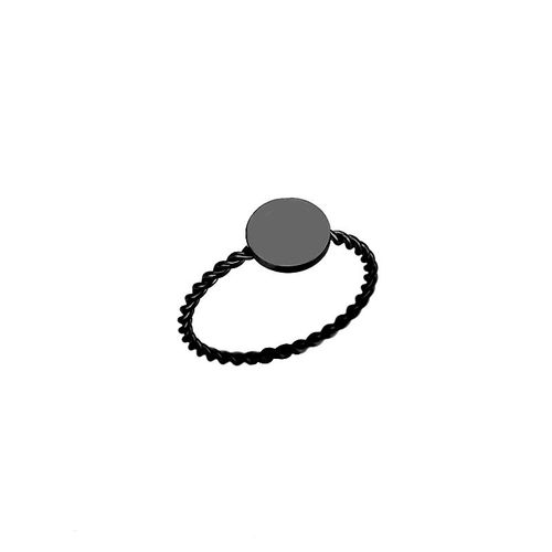 Bague Croix Papillon Torsadée En Acier Inoxydable Pour Femme, Document Doré Punk, Hip Hop Exquis, Cadeau De Fête D'anniversaire Des Travailleurs, Mode
