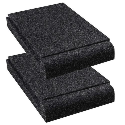 2pcs panneaux acoustiques en mousse adapté aux haut-parleurs de 5 pouces La mousse acoustique haute densité empêche les vibrations