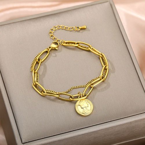 Bracelets Multicouches En Acier Inoxydable Pour Femme, Perle, Papillon, Charme, Optique Haut De Gamme, Bijoux, Cadeau, Mode, Nouveau