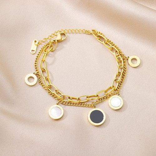 Bracelets Multicouches En Acier Inoxydable Pour Femme, Perle, Papillon, Charme, Optique Haut De Gamme, Bijoux, Cadeau, Mode, Nouveau