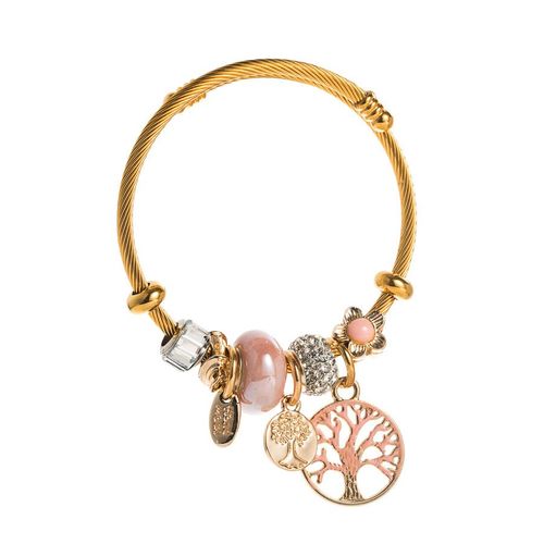 Sion L-Bracelet En Acier Inoxydable Pour Femme, Papillon, Coeur D'amour, Métal, Eau Verte, Bracelets De Luxe, Accessoires De Bijoux
