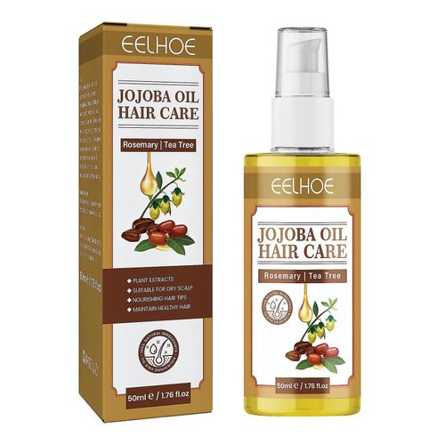 Huile de soins capillaires de jojoba réparation sèche cheveux abîmés lisse lisse frisottis cheveux huile essentielle