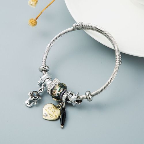 Bracelet En Métal Pour Femme, Mauvais ¿Il, Papillon, Amour, Eau Verte, Bracelets De Luxe, Cadeau De Noël, Accessoires De Bijoux, Nouveau
