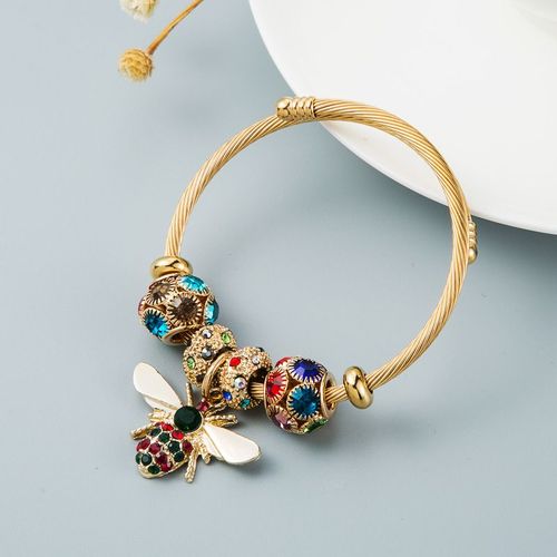 Bracelet En Métal Pour Femme, Mauvais ¿Il, Papillon, Amour, Eau Verte, Bracelets De Luxe, Cadeau De Noël, Accessoires De Bijoux, Nouveau