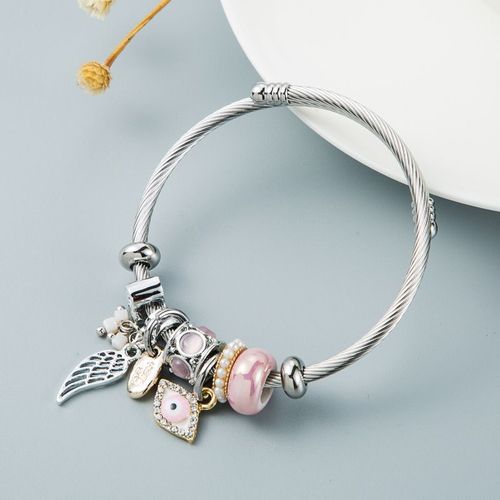Bracelet En Métal Pour Femme, Mauvais ¿Il, Papillon, Amour, Eau Verte, Bracelets De Luxe, Cadeau De Noël, Accessoires De Bijoux, Nouveau