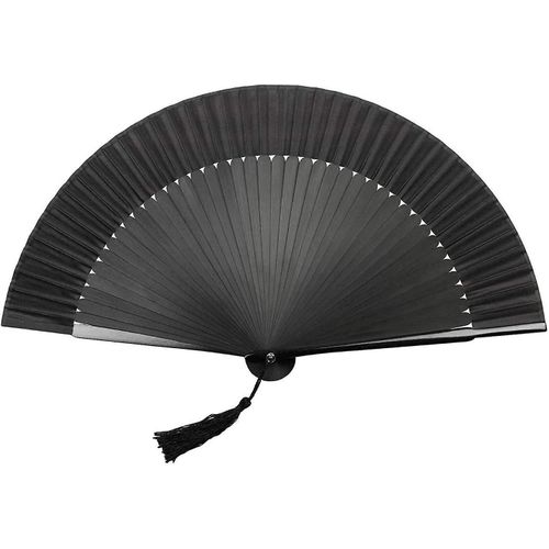 Ventilateurs pliants en soie 14 pouces (38cm) Ventilateurs pliants à main avec boîte de cadeaux