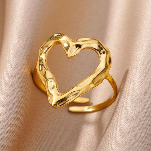 Bagues En Acier Inoxydable Pour Femmes Et Hommes, Bague En Métal, Cadeau De Bijoux De Doigt Féminin, Ensembles De Bijoux, Livraison Gratuite, 2023