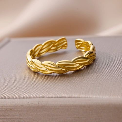 Bagues En Acier Inoxydable Pour Femmes Et Hommes, Bague En Métal, Cadeau De Bijoux De Doigt Féminin, Ensembles De Bijoux, Livraison Gratuite, 2023
