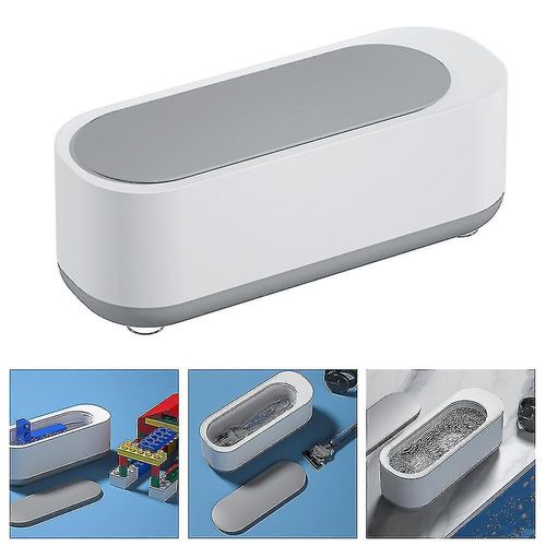 Machine de nettoyage à ultrasons Haute Fréquence Vibration Lavage Nettoyeur Lavage Bijoux Lunettes Montre