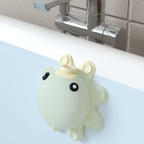 Couvercle de drain de trop-plein de baignoire, couvercle de drain de trop-plein de baignoire Beige