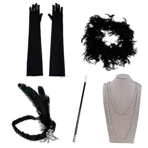 1920's Ladies Fancy Dress Accessories Flapper 1920s Charleston Girl Dress Set