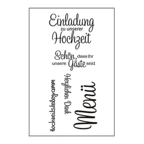 Alphabet Allemand Diy Silicone Clear Stamp Cling Seal Scrapbook Embossing Album De