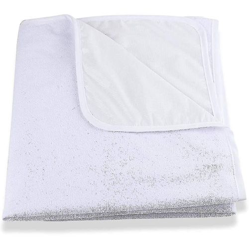 Protège-matelas imperméable 100 x 200 cm surmatelas respirant, anti-acariens