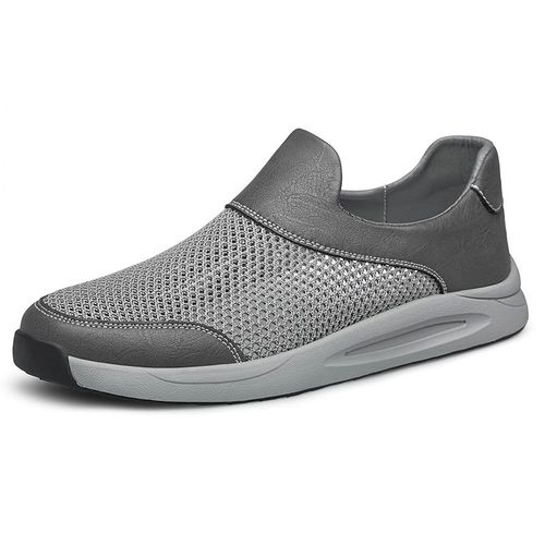 Chaussures Pour Hommes Printemps Respirant 2025 Nouveau Style Chaussures De Voyage De Loisirs Pour Hommes Chaussures De Mode Chaussures De Marche Polyvalentes En Maille - 40