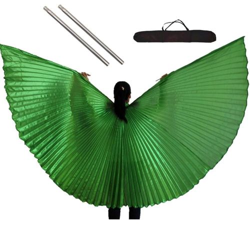 Ailes De Danse Du Ventre Pour Enfants,Ailes D'isis,Robes De Danse Du Ventre Pour Enfants,Sac De Olympiques De Phtalus,Danse Du Ventre Pour Filles Éma Ennes,Or Et Noir