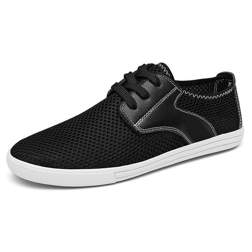 Chaussures Homme Printemps Été Léger Et Respirant Ajouré Casual Sneakers Maille Homme À Maille Unique Chaussures Homme Chaussures De Marche - 40