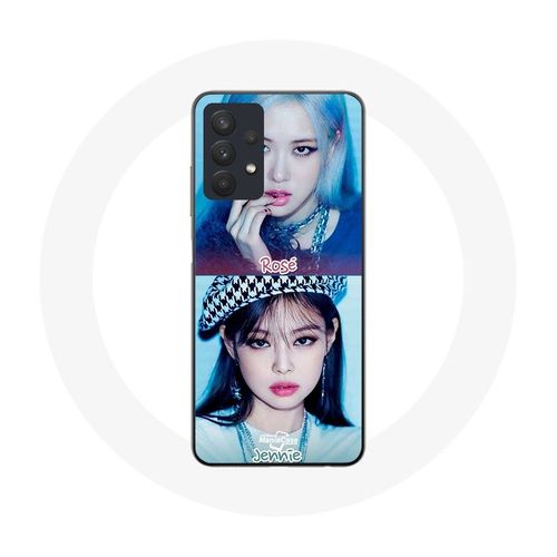 Coque Pour Samsung Galaxy A32 5g Blackpink Groupe K-Pop Filles Jennie Et Rosé Lovesick Girls Poster The Album