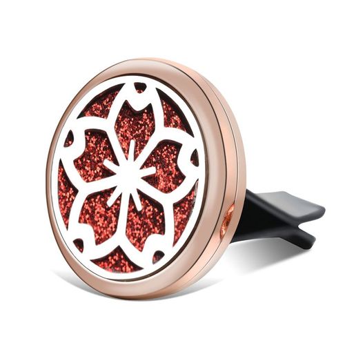 Diffuseur D'huiles Essentielles De Voiture En Acier Inoxydable, Médaillon De Parfum Doré, Clip De Sortie De Voiture, Pendentif D'aromathérapie, Bijoux Constellations, Nouveau