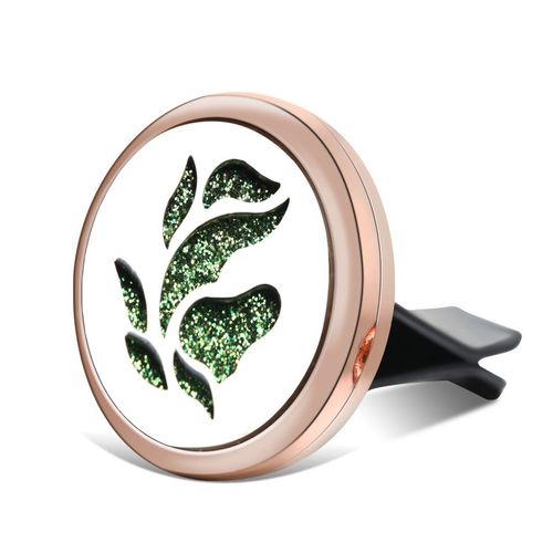 Diffuseur D'huiles Essentielles De Voiture En Acier Inoxydable, Médaillon De Parfum Doré, Clip De Sortie De Voiture, Pendentif D'aromathérapie, Bijoux Constellations, Nouveau