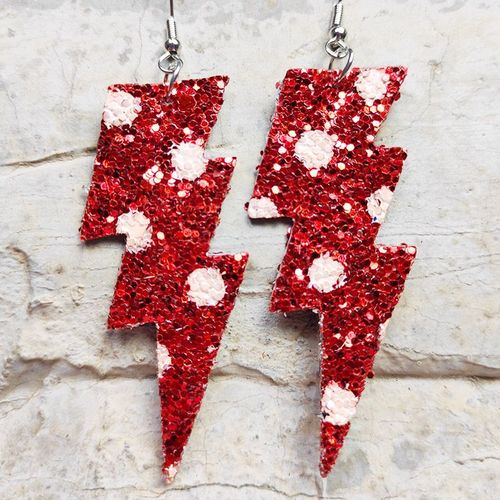 Boucles D'oreilles Brillantes En Cuir Coloré Pour Femmes, Bijoux Tendance, Tendance, Cool, Rose, Vert, Fête, Mardi Gras, 2023