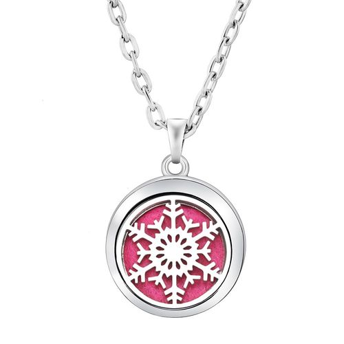 Collier Diffuseur D'huile Essentielle En Forme De C¿Ur, Pendentif En Acier Inoxydable De Haute Qualité, Médaillon De Parfum Libellule, Bijoux