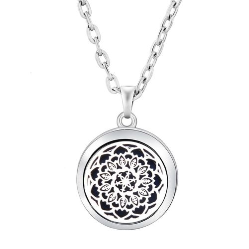 Collier Diffuseur D'huile Essentielle En Forme De C¿Ur, Pendentif En Acier Inoxydable De Haute Qualité, Médaillon De Parfum Libellule, Bijoux
