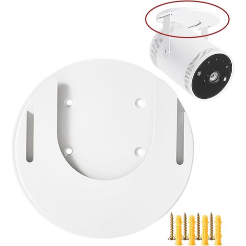 Freestyle Support Mural Compatible Avec Projecteur Samsung Freestyle 2 Accessoires Blanc[X385]