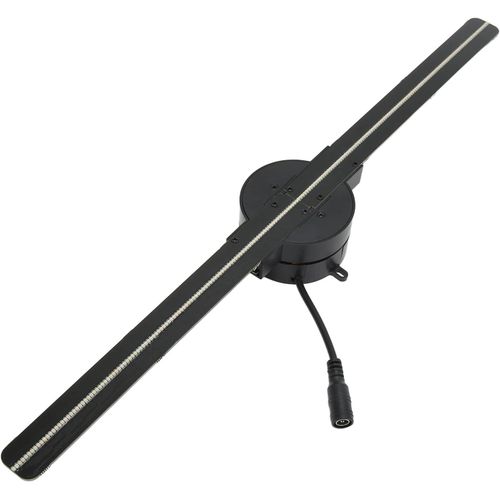 Machine De Publicité Par Projection 3D, Hd 3D 224Pcs Led Perles 2 Feuilles Fan Ventilateur D'Hologramme 3D, 2000X224 Led Images Rotatives Projecteur Multifonctionnel D'Hologramme[X769]
