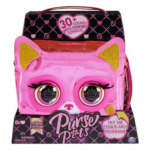 Spin Master Purse Pets Les Métalliques Bulldog Français