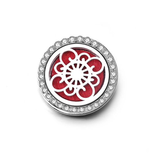 Broches En Biscuits Ouvertes En Spirale, Arbre De Vie, Ailes D'ange, Insigne En Acier Inoxydable, Diffuseur De Parfum, Médaillon, Bijoux, Haute Qualité, Nouveau