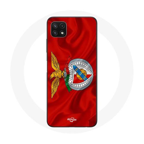 Coque Samsung Galaxy A22 5g Slb Benfica Fond Rouge