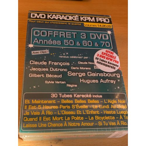 Karaoké Kpm Promo "Années 50 & 60 & 70"