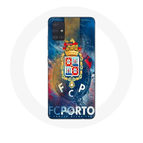 Coque Samsung Galaxy A71 Fcp Porto Fond Bleu