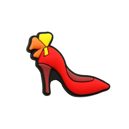 Breloques De Chaussures En Pvc Pour Femmes Et Filles,Accessoires De Maquillage,Rouge À Lèvres,Couronne À Talons Hauts,Décorations Adaptées Aux Sabots,Ornements De Sandales De Jardin, - Type 041-160