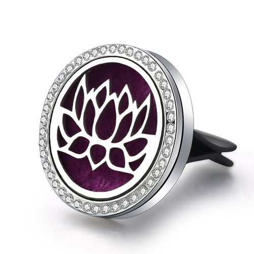 Pendentif En Zircon Pour Voiture, Désodorisant En Acier Inoxydable, Diffuseur D'huile Essentielle, Parfum, Médaillon, Note De Musique, Nouvelle Mode 2019