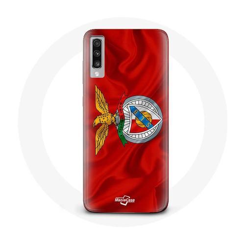 Coque Samsung Galaxy A70 Slb Benfica Fond Rouge